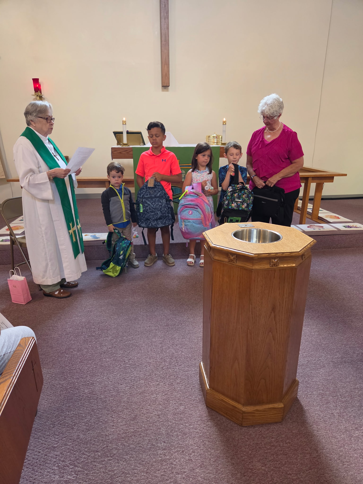 Backpack Blessing: Sending Students Back to School with Prayer