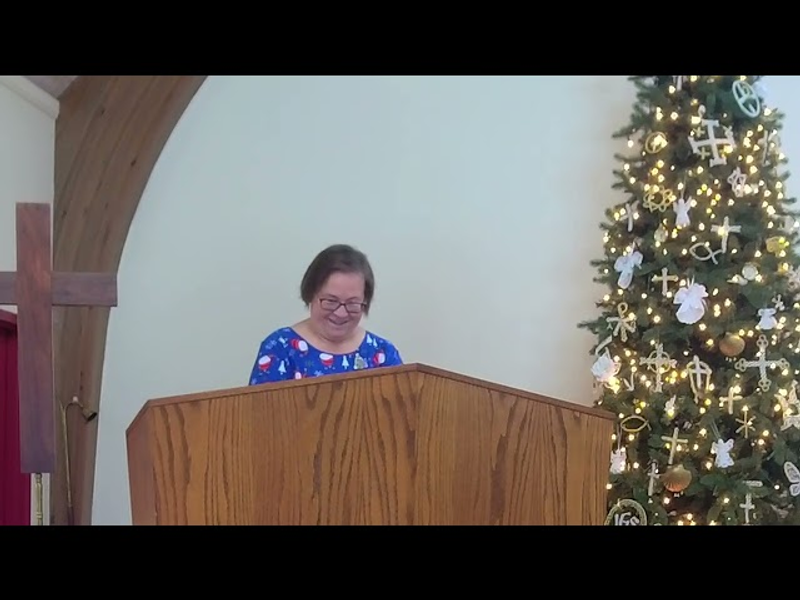 December 5, 2021 Sermon at Triumphant Cross Lutheran Church, Dothan AL https://triumphantcross-elca.com.